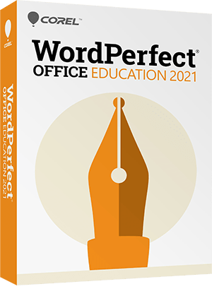 WordPerfect Office 2021 - Education Edition box