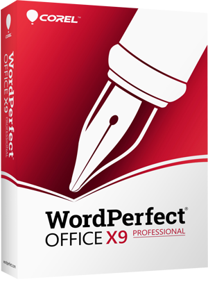 WordPerfect Office X9 - Professional Edition (Upgrade), The Legendary Office Suite